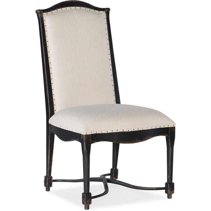 Hooker Furniture Side Chair Black Hooker Furniture Casual Dining Ciao Bella Upholstered Back Side Chair