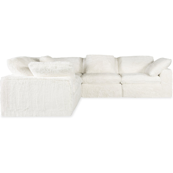 Hooker Furniture Sofa/Sectional Hooker Furniture Barefoot 5-Seat White Sectional Couch