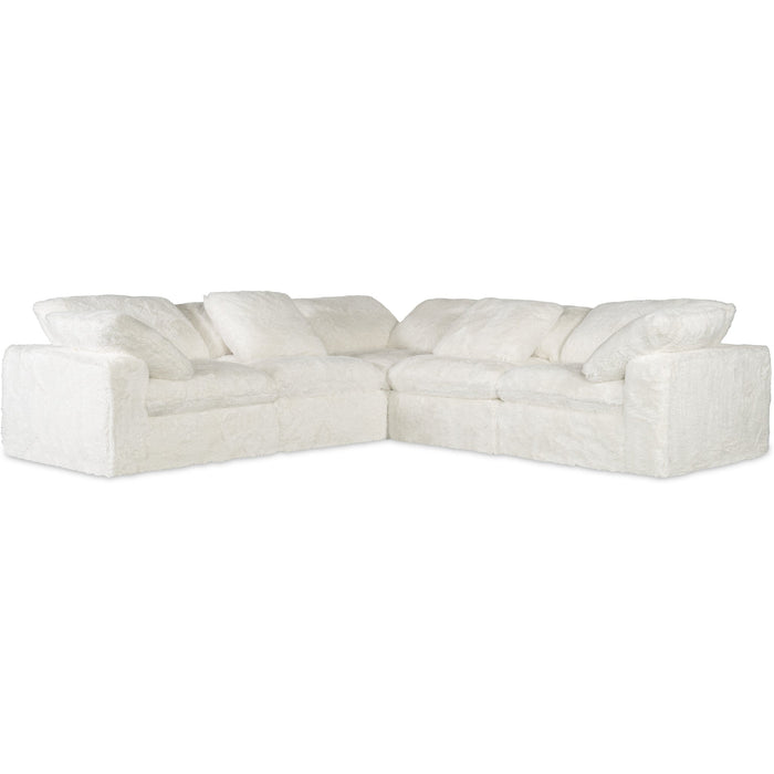 Hooker Furniture Sofa/Sectional Hooker Furniture Barefoot 5-Seat White Sectional Couch