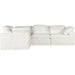 Hooker Furniture Sofa/Sectional Hooker Furniture Barefoot White 4-Seat Sectional Couch