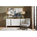 Hooker Furniture TV Console Hooker Furniture  Bella Donna White Entertainment Credenza