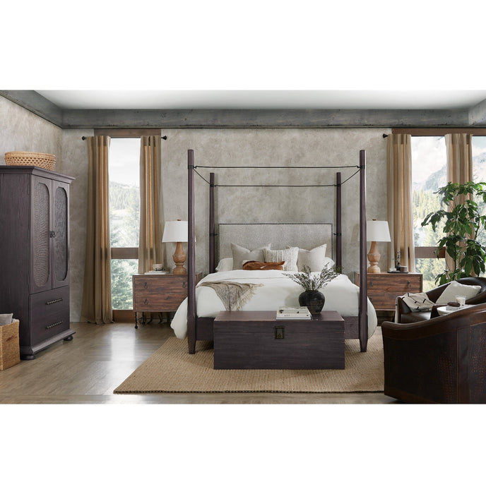 Hooker Furniture Wardrobe Hooker Furniture Bedroom Big Sky Small Dark Hickory Wood Wardrobe