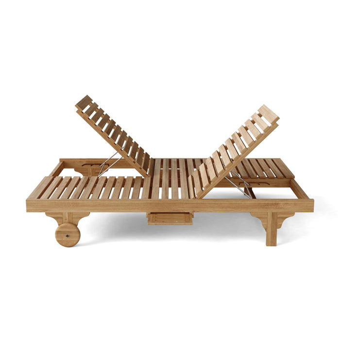 Anderson Teak Bel-Air Double Sun Lounger