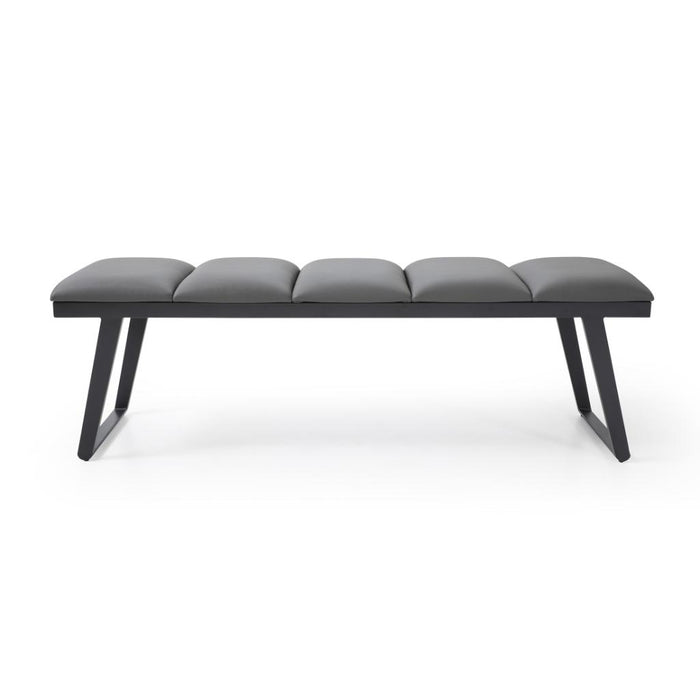 Whiteline Modern Grey Ethan Bench