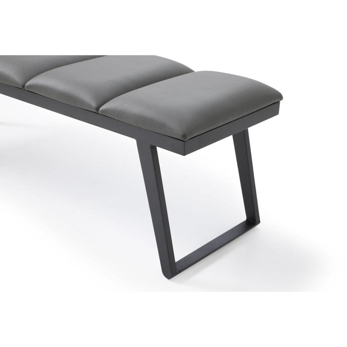 Whiteline Modern Grey Ethan Bench