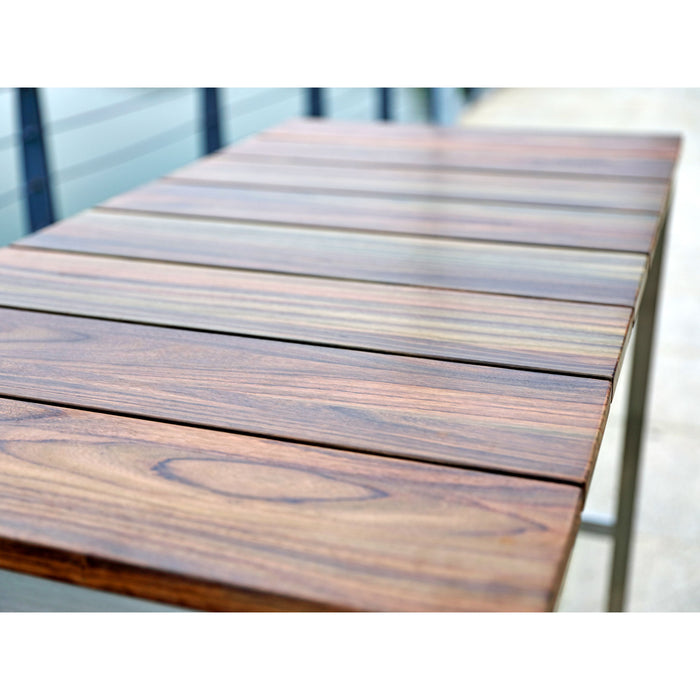 Whiteline Modern Stone Outdoor Bar Table