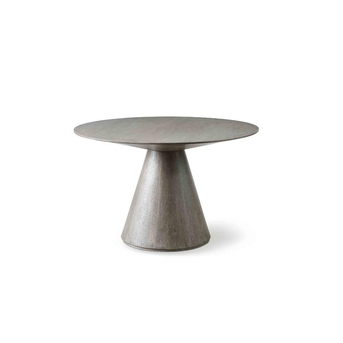 Whiteline Modern Grey Kira Round Dining Table