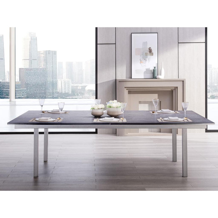 Whiteline Modern Tiana Dining & Table Tennis