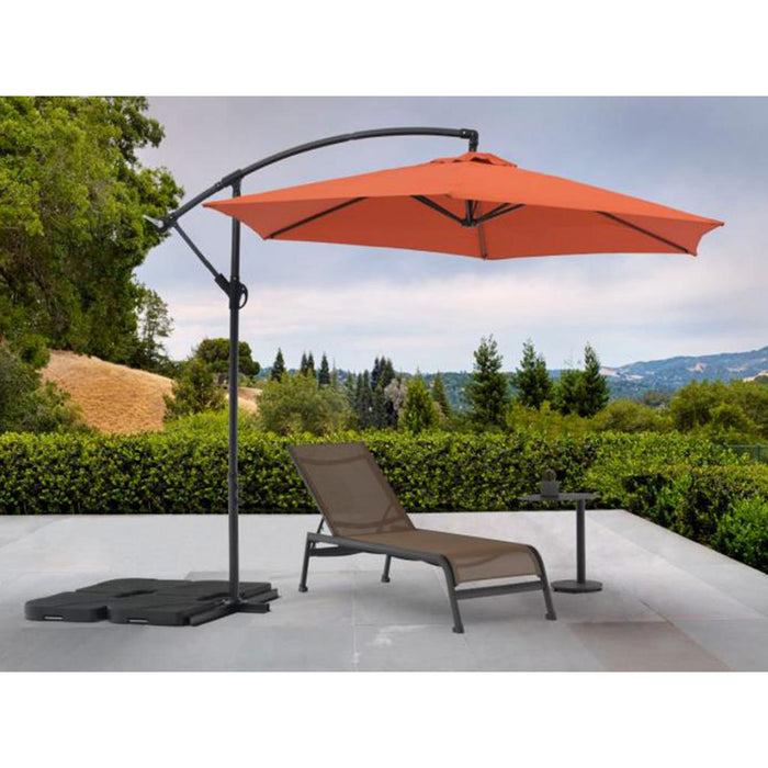 Whiteline Modern Sunset Outdoor Lounge Chair (set of 2)
