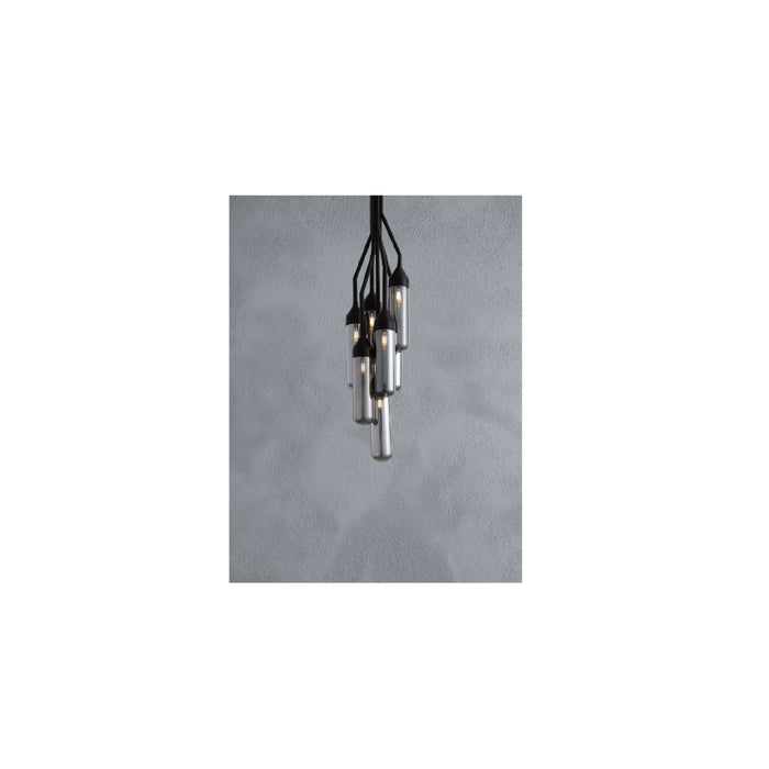 Whiteline Modern Darsie Black Carbon Steel Pendant Lamp