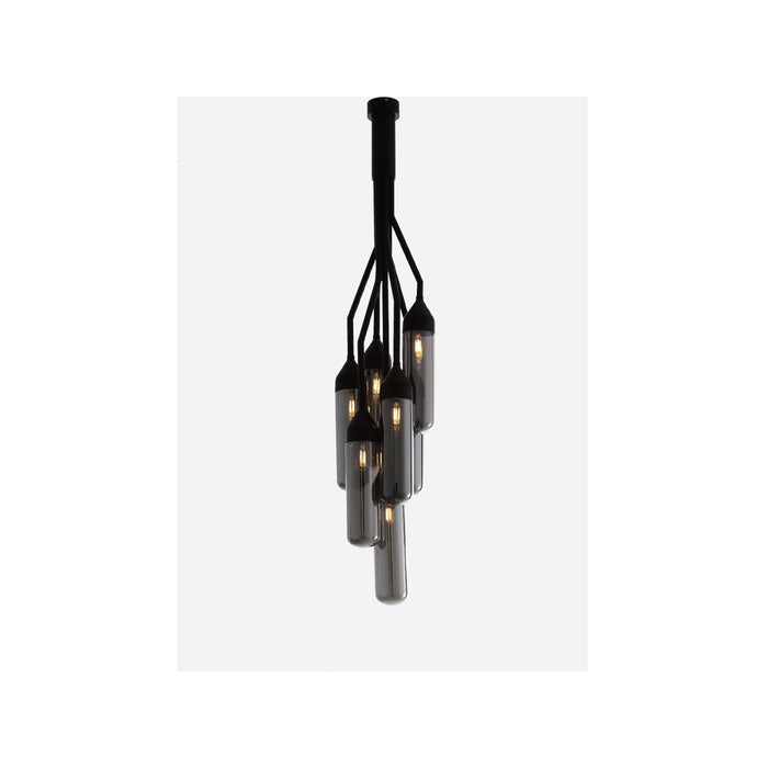 Whiteline Modern Darsie Black Carbon Steel Pendant Lamp