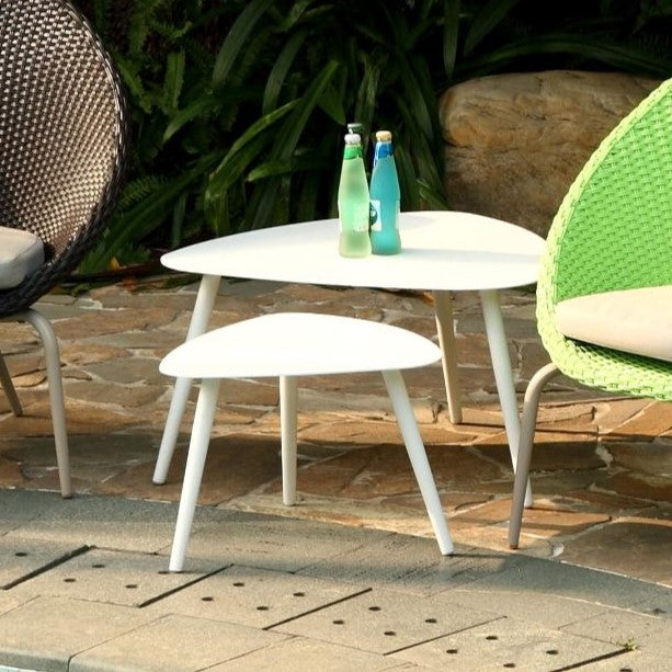 Whiteline Modern Rowan Outdoor Side Table