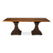 Sarreid LTD. Dining Table Aesthetic Pedestal Wood Dining Table by Sarreid LTD