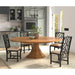 Sarreid LTD. Dining Table Giselle Extendining Jupe Dining Table Lg, Mink Finish by Sarreid LTD