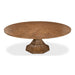 Sarreid LTD. Dining Table Giselle Extendining Jupe Dining Table Lg, Mink Finish by Sarreid LTD