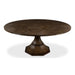 Sarreid LTD. Dining Table Giselle Jupe Table, Med, Artisan Grey by Sarreid LTD.