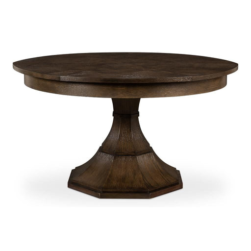 Sarreid LTD. Dining Table Giselle Jupe Table, Med, Artisan Grey by Sarreid LTD.