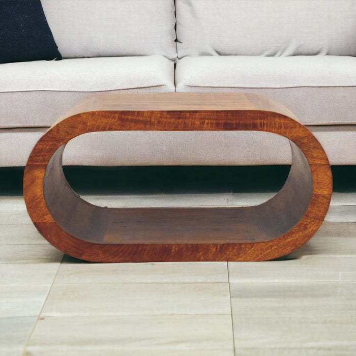 TableUps Coffee Table Amaya Mango Wood Coffee Table