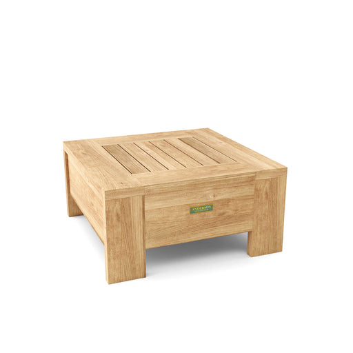 Anderson Teak Madera Outdoor Wood Square Side Table