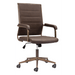 Zuo Office Chair Auction Office Chair Espresso by Zuo