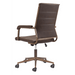 Zuo Office Chair Auction Office Chair Espresso by Zuo