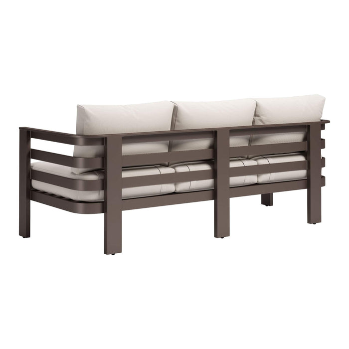 Zuo Sofa/Sectional Bal Harbor Outdoor Sofa by Zuo, White