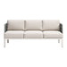 Zuo Sofa/Sectional Bridgehampton Outdoor Sofa by Zuo, White